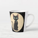 Recherche de chat lune tasses Halloween