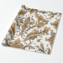 Recherche de motif baroque papier cadeau Orné