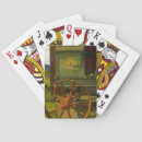 Recherche de tracteur jeux de cartes Antique
