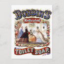 Recherche de savon vintage cartes postales Victorien