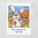 Zoek naar cartoon bunny briefkaarten Wortel