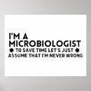 Recherche de biologie drôle posters Scientifique