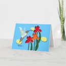 Recherche de peinture de colibri vœux cartes Colibris