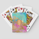 Recherche de peinture abstraite jeux de cartes Monogrammé