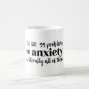 Recherche de humour santé mentale tasses Anxiété