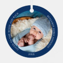 Recherche de lune bleue ornements Noël