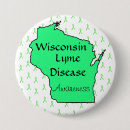 Recherche de maladie lyme badges Vert