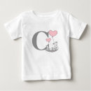 Recherche de initiales bébé tshirts Mignon