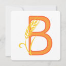 Recherche de lettre b vœux cartes Typographie