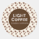 Recherche de grains de café autocollants Boisson