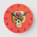 Recherche de dia de los muertos horloges Crâne de sucre