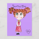 Recherche de robe rose cartes postales Poupée