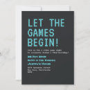 Zoek naar videospelletjes uitnodigingen Game on