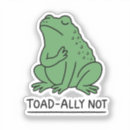Zoek naar grappige kikker stickers Schattig