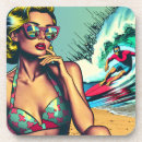 Zoek naar blonde onderzetters Retro