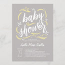 Recherche de jaune gris invitations Mother to be