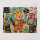 Zoek naar politieke cartoons briefkaarten President