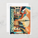 Zoek naar kleurrijke briefkaarten Reis