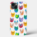 Zoek naar katten gezichten iphone hoesjes Handtekening