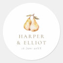 Recherche de poire verte autocollants Aquarelle