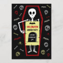 Zoek naar horror party uitnodigingen Skelet