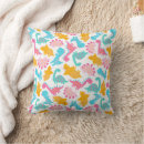 Recherche de rose turquoise coussins Mignonette