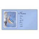 Recherche de oiseau chanteur cartes visite Rouge