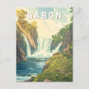 Zoek naar gabon briefkaarten Vlag van gabon