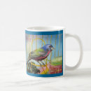 Recherche de oiseaux bleus tasses Peinture