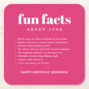 Recherche de anniversaire dessous de verres Typographie