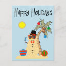 Recherche de vacances de noël cartes postales Bonhomme