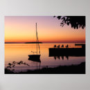Recherche de coucher du soleil posters Bateau