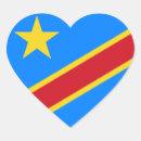 Recherche de drapeau congo autocollants Patriotisme