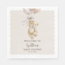 Recherche de nounours serviettes Baby shower garçon