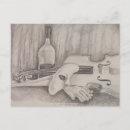 Recherche de violon noir cartes postales Noir et blanc