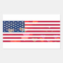 Recherche de drapeau américain vintage autocollants Rouge blanc et bleu
