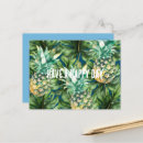Zoek naar groene bladeren briefkaarten Blauw