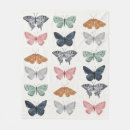 Zoek naar vlinders dekens For her