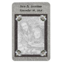 Recherche de rose mariage magnets Noir