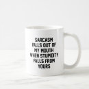 Recherche de stupidité mugs bouteilles Insulte
