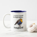 Recherche de rouge gorge tasses Animal