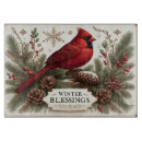 Recherche de cardinal rouge planches à découper Nature