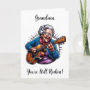 Recherche de rockin vœux cartes Grand mère