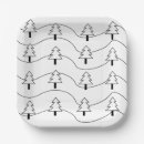 Recherche de arbre noir et blanc assiettes Arbres