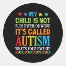Recherche de enfants autistes autocollants Thérapie