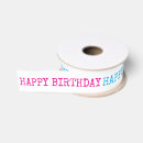 Recherche de joyeux anniversaire rubans Typographie
