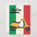Recherche de drapeau italien vœux cartes Vintage