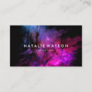 Recherche de peinture abstraite cartes visite Aquarelle