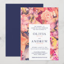 Recherche de arrière plan coloré invitations Rose
