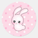 Recherche de lapin kawaii autocollants Anime